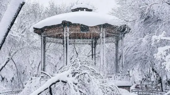 Tejado lleno de nieve, postre oficial de la exposici&oacute;n.