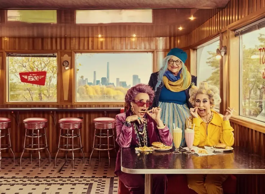 Miriam Montilla, Mamen Garc&iacute;a y Carmen Navarro. | Foto: Dominik Valvo.