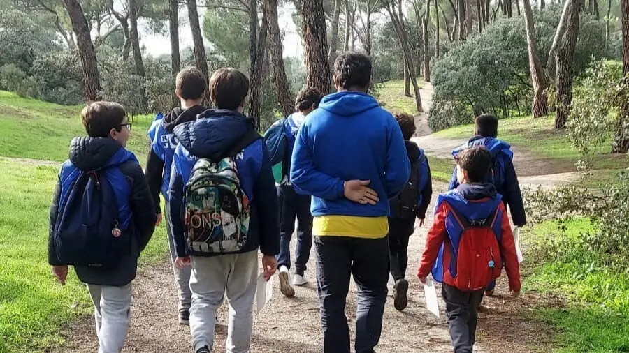 Imagen de recurso de una caminata.