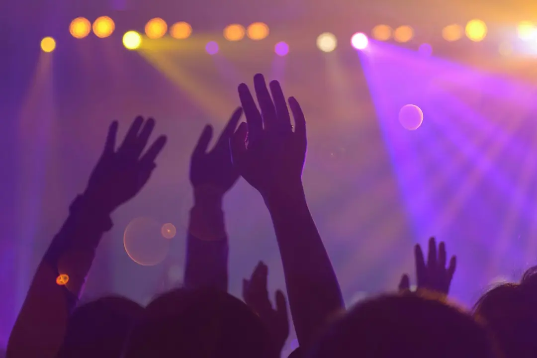 Fiesta de m&uacute;sica tecno.