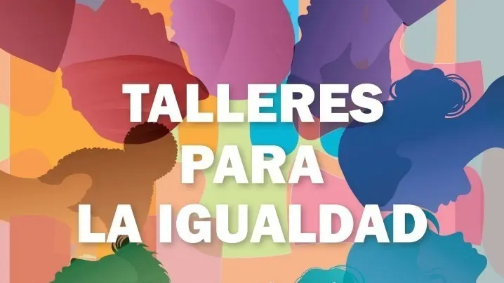 Imagen del cartel de 'Talleres para la igualdad' de Alcal&aacute; de Henares.
