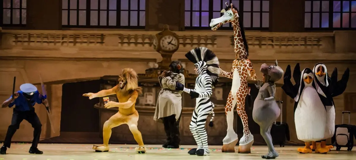 Escena de 'Madagascar, el musical'