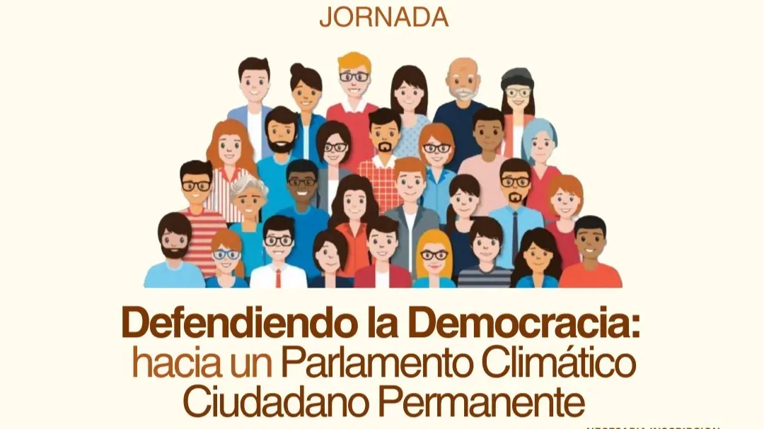 Cartel de la Jornada 'Defendiendo la Democracia'.