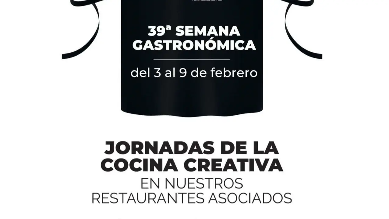 Cartel de la 39&ordf; Semana Gastron&oacute;mica de Alcal&aacute; de Henares.