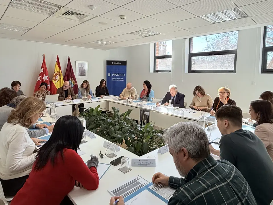 Reuni&oacute;n consistorial. Imagen cedida por el Ayuntamiento de Madrid.