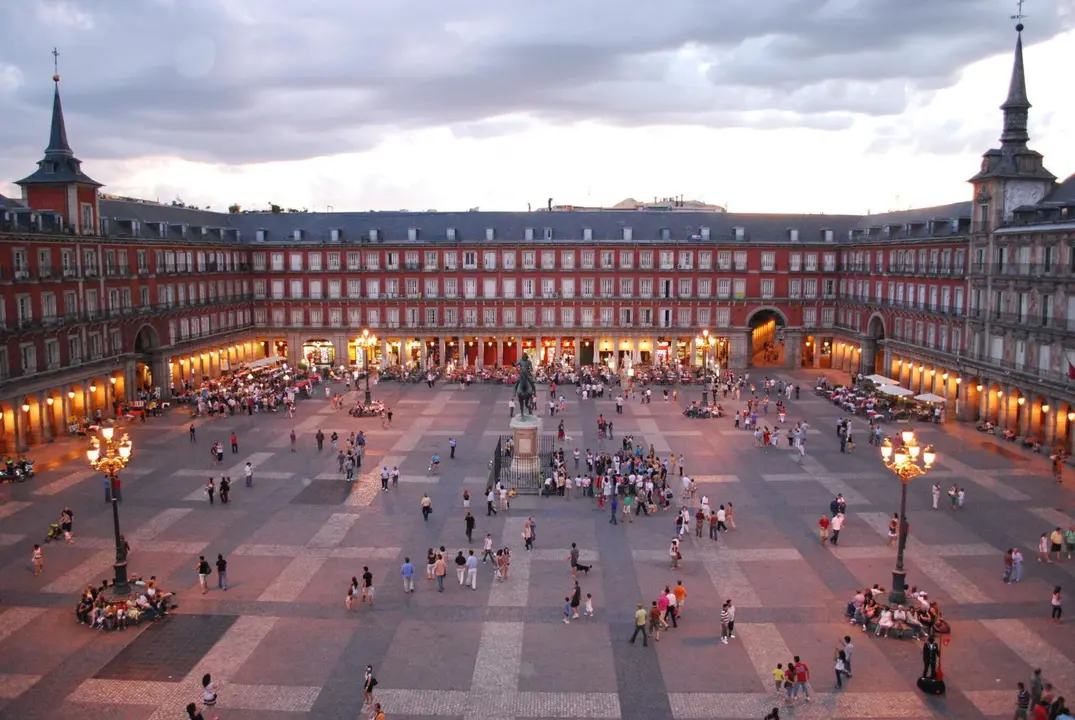 Plaza Mayor de Madrid. Imagen cedida por el Ayuntamiento de Madrid.