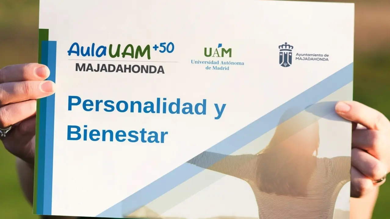 Fotograf&iacute;a promocional del curso 'Personalidad y Bienestar' del Aula UAM+50 en Majadahonda.