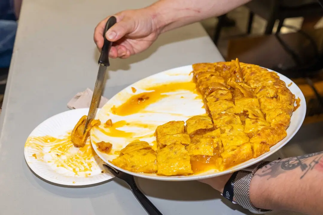 Imagen de archivo de una tortilla.