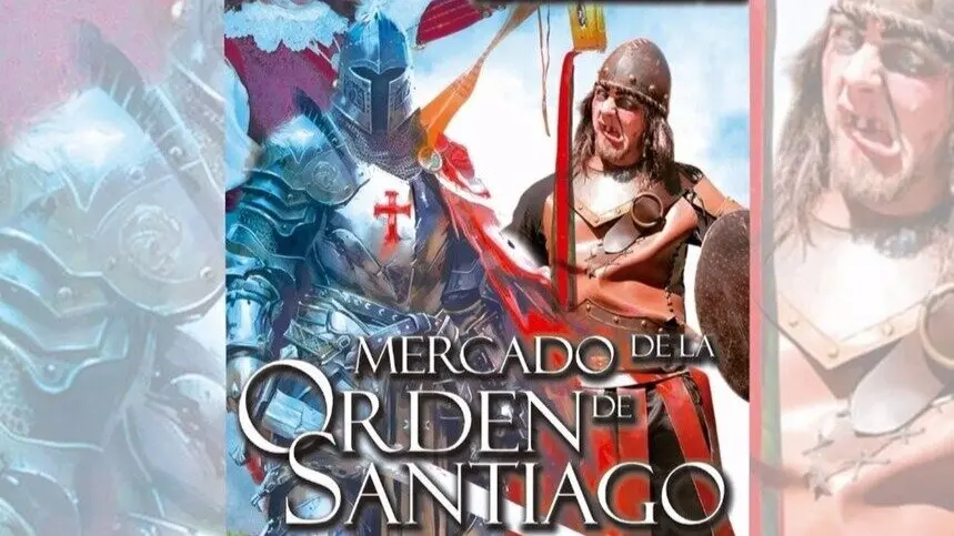Cartel del Mercado Medieval de la Orden de Santiago.