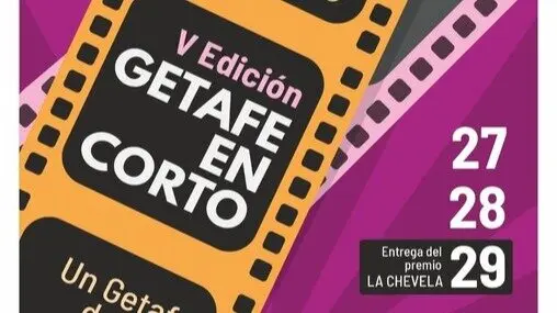 Cartel de la V edici&oacute;n de 'Getafe en Corto'.