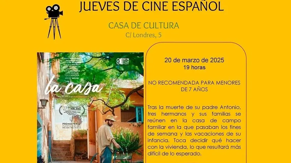 Jueves de Cine en Torrej&oacute;n.