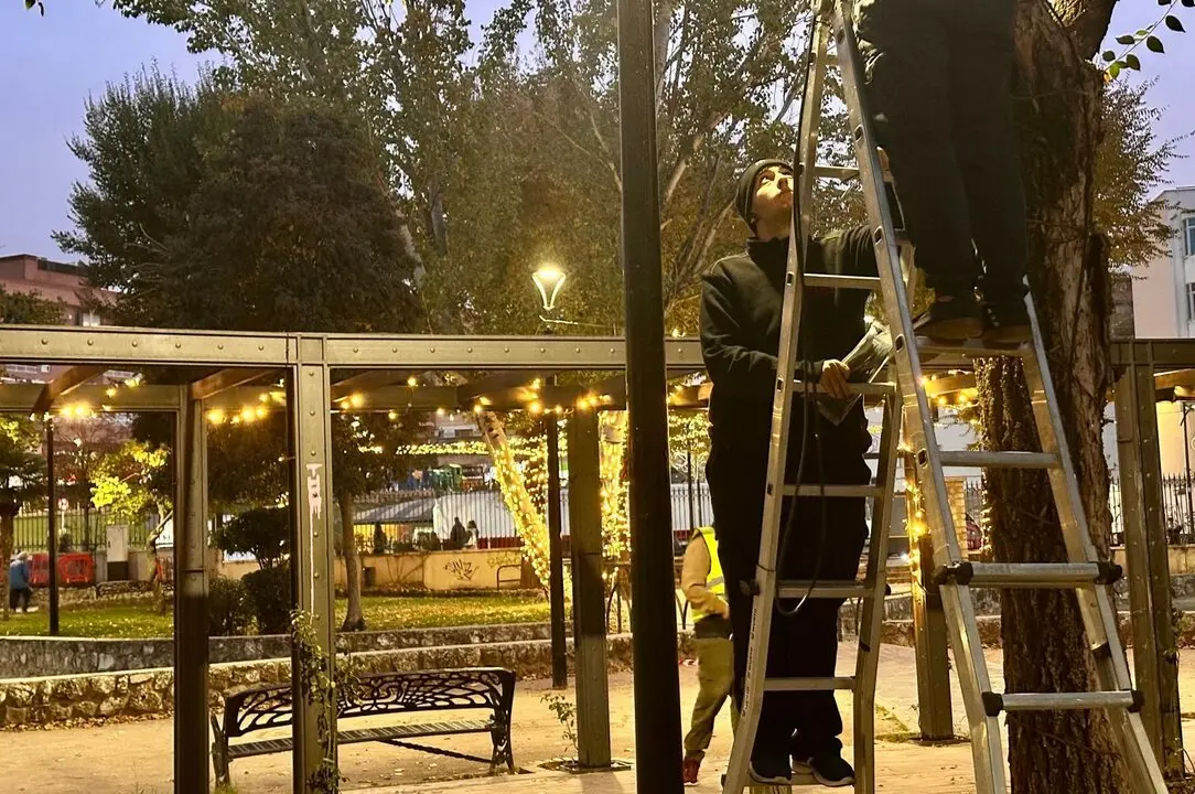 Un parque de Arganda del Rey.