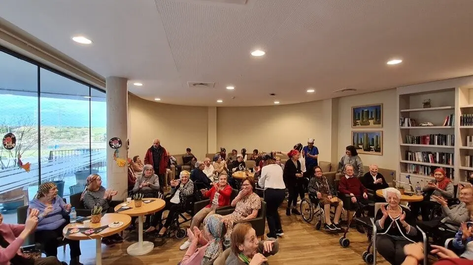 La residencia de Mayores Caser de Majadahonda en un evento.