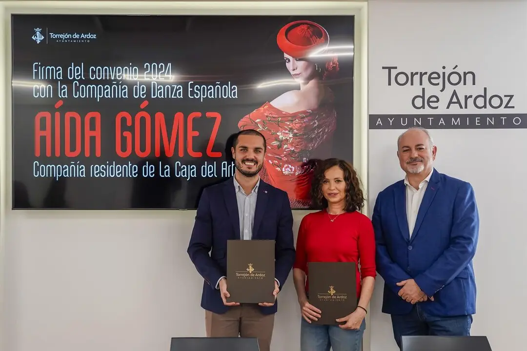 El Ayuntamiento de Torrej&oacute;n de Ardoz renueva el convenio con la Compa&ntilde;&iacute;a de Danza Espa&ntilde;ola A&iacute;da G&oacute;mez.