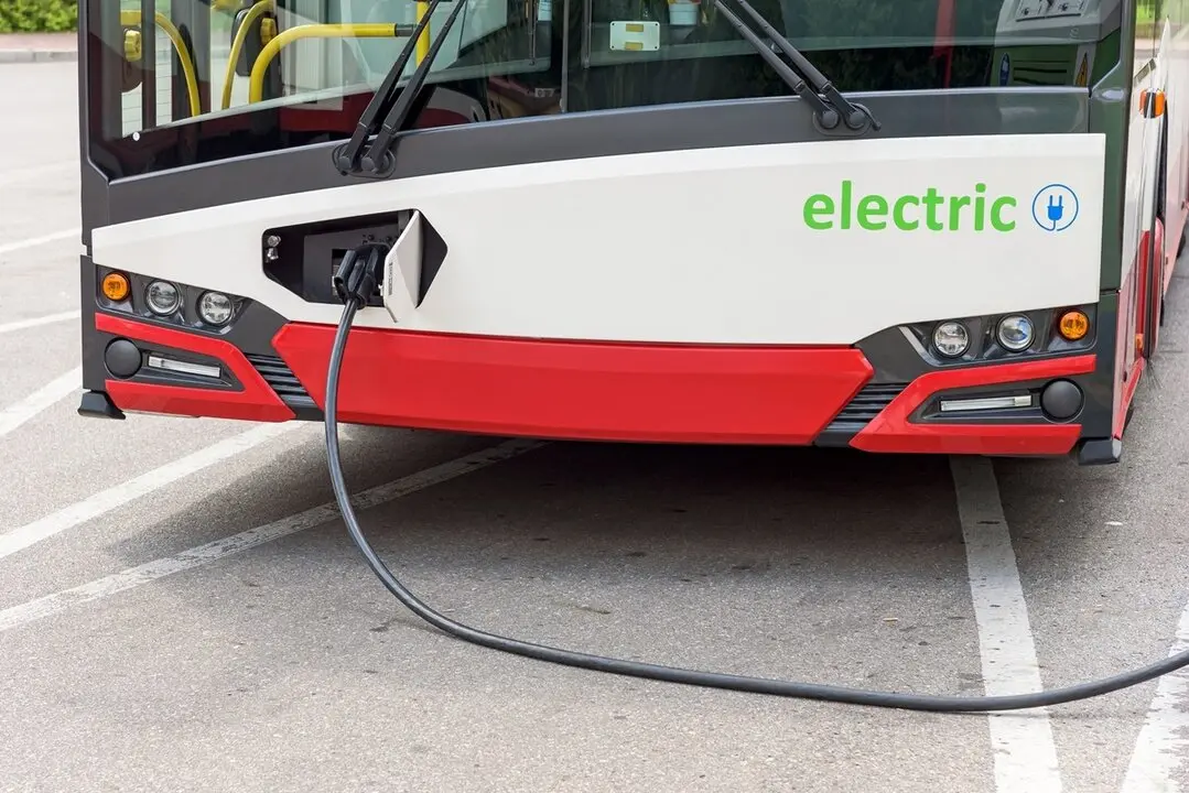 Autob&uacute;s el&eacute;ctrico. Imagen de archivo.