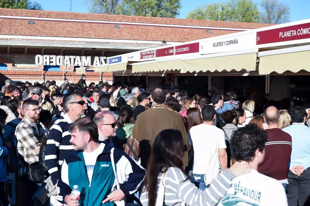 M&aacute;s de 75.000 asistentes, en la I Feria del C&oacute;mic de Madrid. Imagen del Ayuntamiento de Madrid.