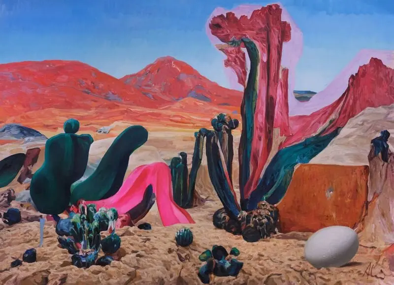 Obra en 'Vida y Sue&ntilde;o' de Jordi D&iacute;az Alam&agrave;.
