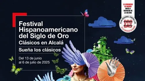 Cartel Festival Hispanoamericano del Siglo de Oro.