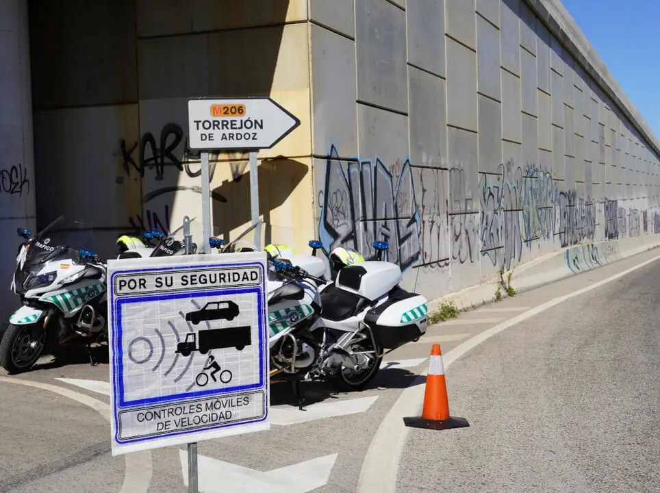 Campa&ntilde;a de control de velocidad en Torrej&oacute;n de Ardoz.