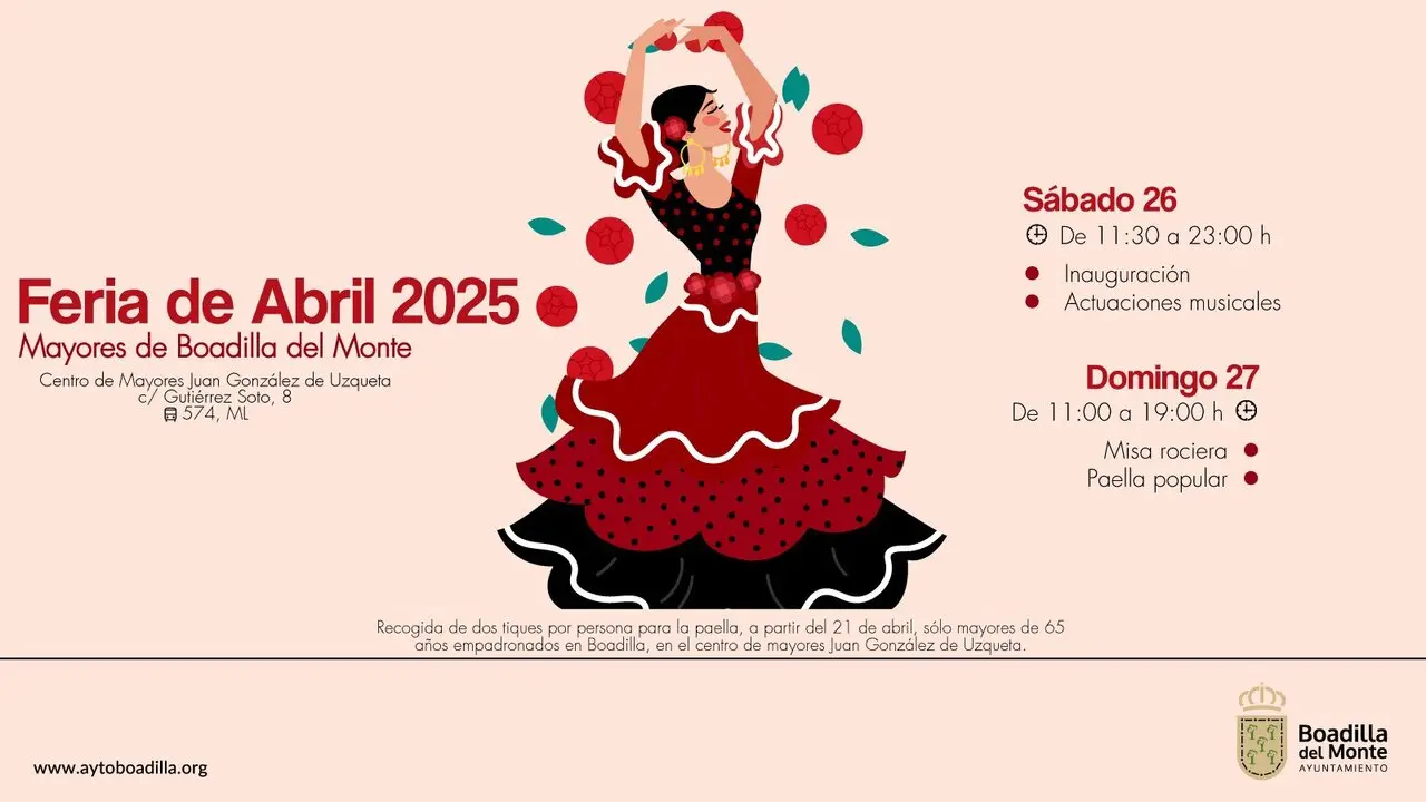 Feria de Abril de los mayores.