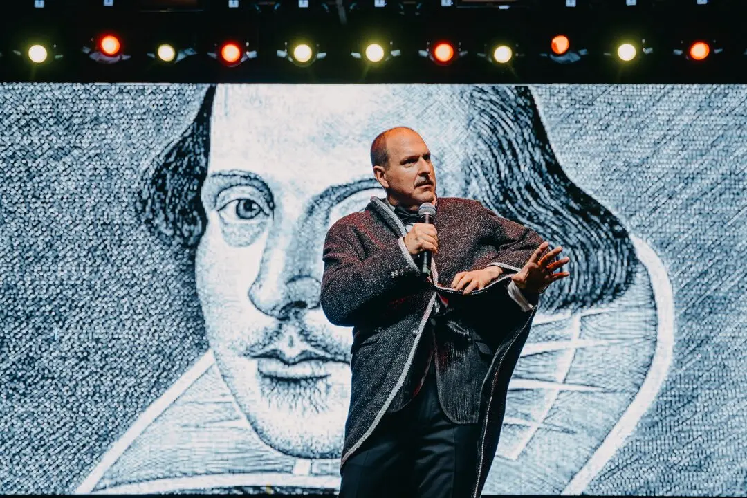 Andr&eacute;s Parra en su presentaci&oacute;n de  'Venga que si es pa&rsquo; eso'. Imagen de Proactiv Entertainment.