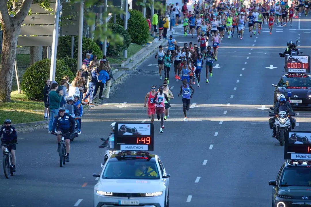 La Marat&oacute;n celebrada en Madrid. Imagen de EP.