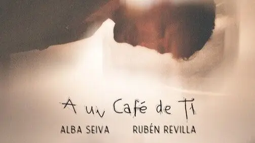 Cartel de 'A un caf&eacute; de ti'. Imagen de Atisbo teatro.
