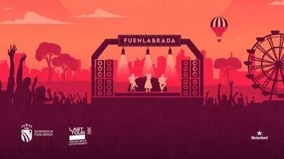 Cartel de la inauguraci&oacute;n del Parque Ferial. Imagen del ayuntamiento de Fuenlabrada.