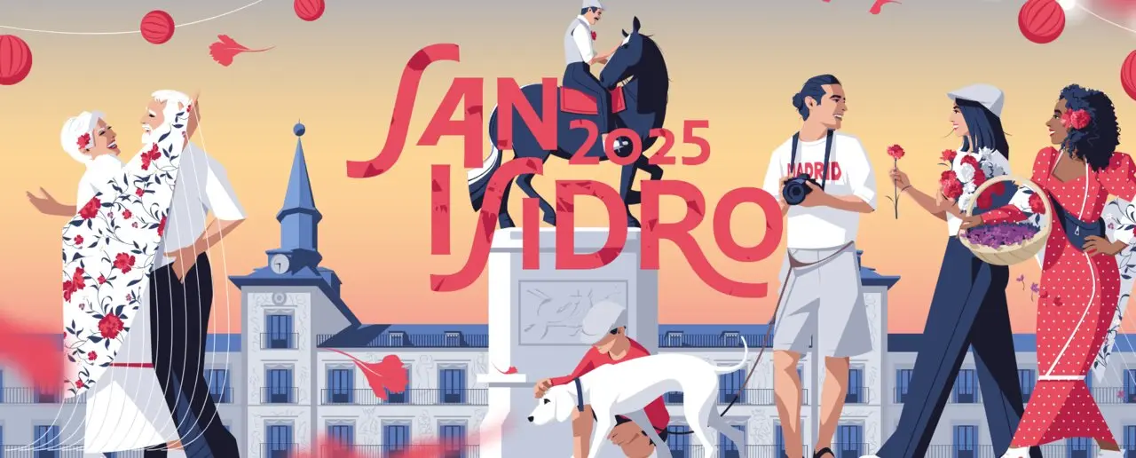 Cartel de San Isidro 2025. Imagen del Ayuntamiento de Madrid.
