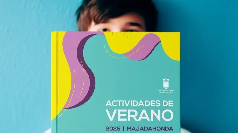 Cartel de las actividades de verano 2025. Imagen del Ayuntamiento de Majadahonda.