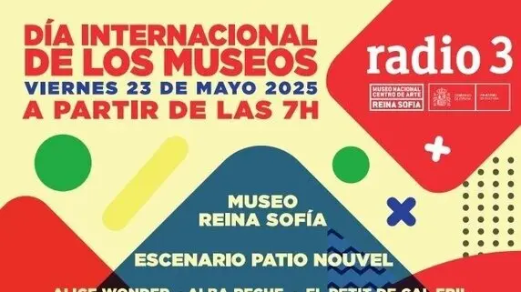 D&iacute;a de los Museos con un marat&oacute;n de actuaciones musicales el 23 de mayo.
