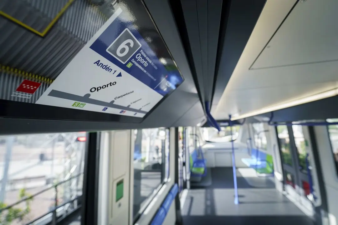 Maqueta de un vag&oacute;n de metro. Imagen de EP.