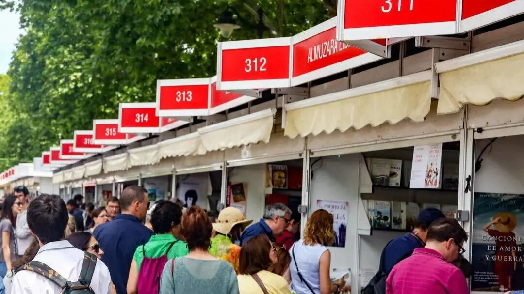 Feria del libro Madrid 2024.