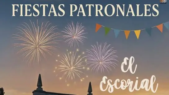 Cartel de las fiestas patronales de El Escorial. Imagen del Ayuntamiento.