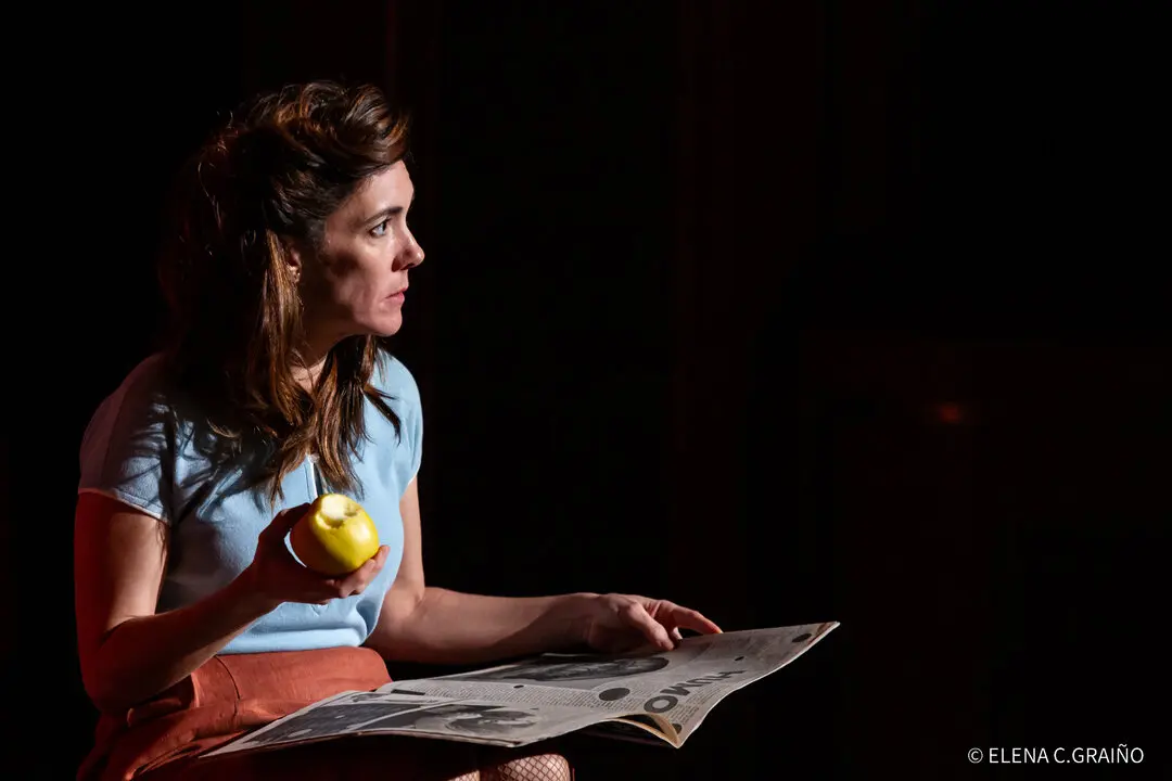 Un momento de la obra. Imagen de Elena C. Grai&ntilde;o cedida por el Teatro Espa&ntilde;ol.