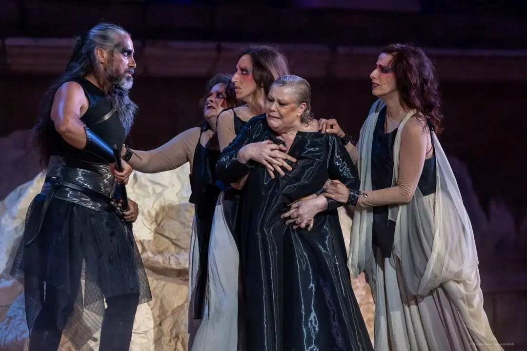 Obra 'IFIGENIA'. Imagen del Teatro de Bellas Artes.