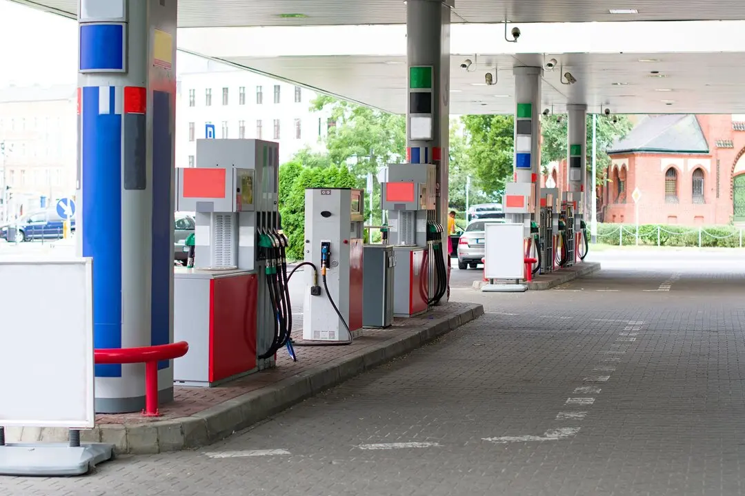 Una gasolinera en imagen de archivo.