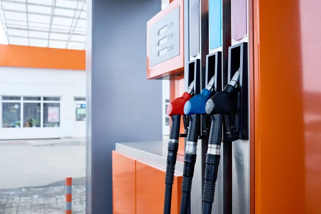 Una gasolinera en imagen de archivo.