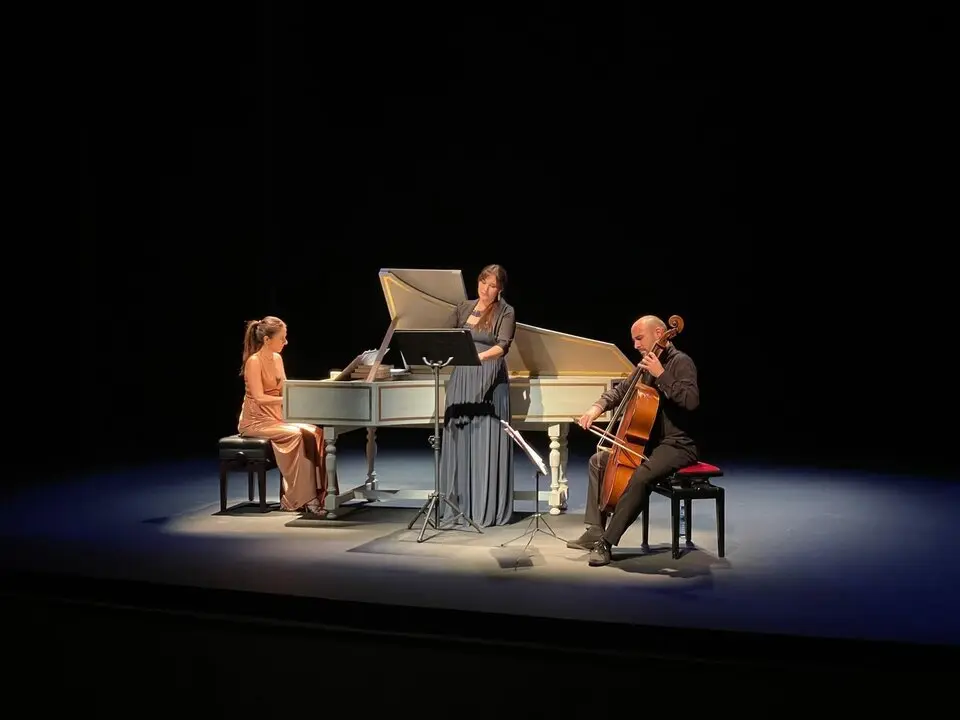 Eugenia Boix y P&eacute;rgamo Ensemble. Imagen del Ayuntamiento de Madrid.