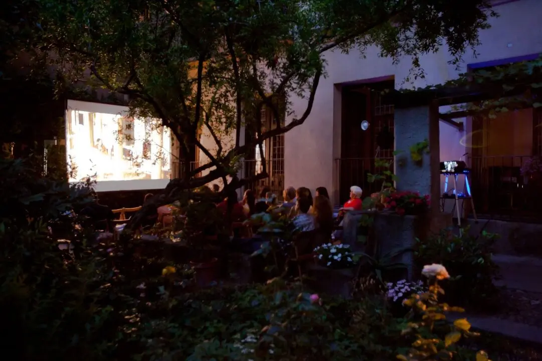 Cine de verano en la Casa de Lope de Vega, en Madrid, el 22 de junio de 2025. Fuente: Comunidad de Madrid.