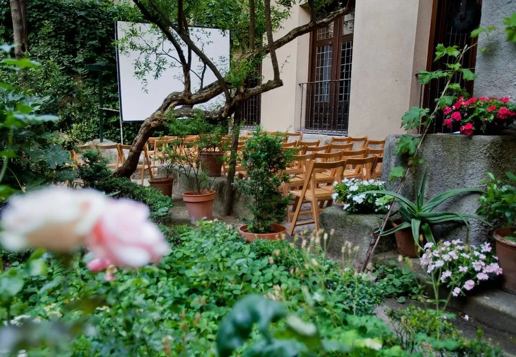 Cine de verano en la Casa de Lope de Vega, en Madrid, el 22 de junio de 2025. Fuente: Comunidad de Madrid.