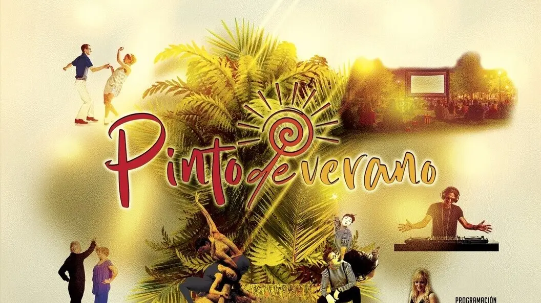 Cartel "Pinto de Verano". Fuente: Ayuntamiento de Pinto.