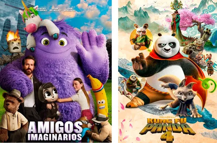 Cine de Verano de Torrej&oacute;n de Ardoz: Amigos Imaginarios y Kung Fu Panda 4