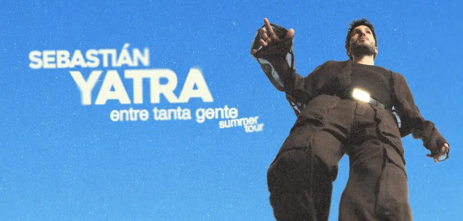 Cartel del concierto de Yatra en Madrid. Fuente: Movistar Arena.