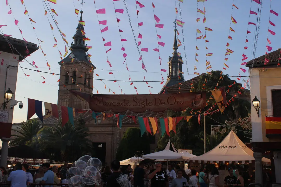 Mercado del Siglo de Oro de Navalcarnero. Imagen cedida por el consistorio.