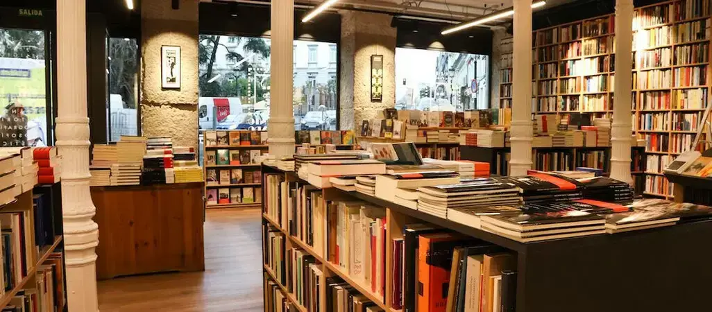 Interior Librer&iacute;a Machado - Fuente: machadolibros.com/