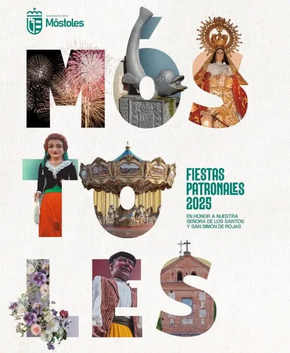 Cartel de las Fiestas de M&oacute;stoles 2025