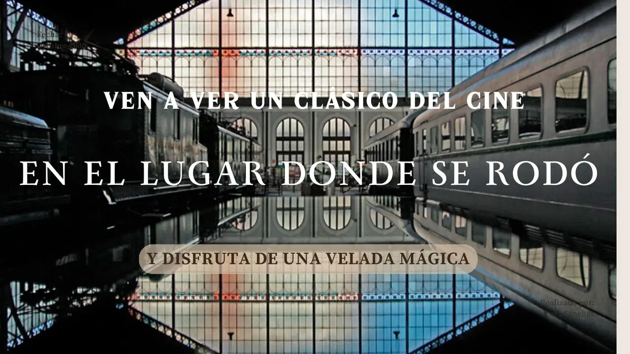 El Museo del Ferrocarril celebra el 60&ordm; aniversario de 'Doctor Zhivago' con una proyecci&oacute;n gratuita en Delicias.