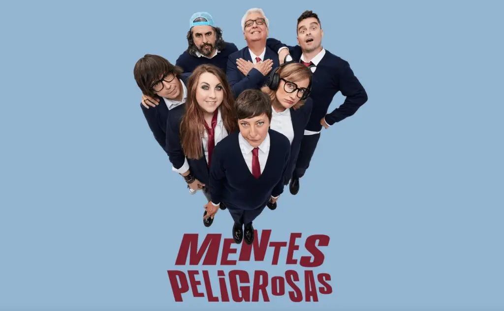 Cartel de Mentes Peligrosas.