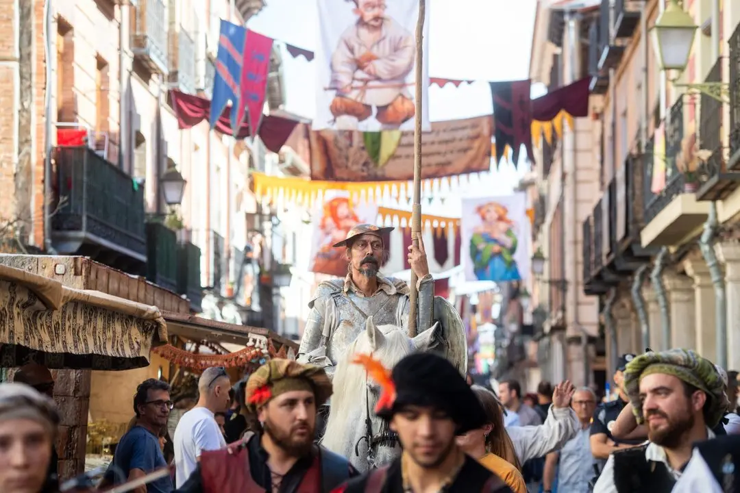 Una edici&oacute;n anterior del Mercado Cervantino. Imagen del Ayuntamiento de Alcal&aacute; de Henares.